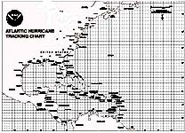 Hurricane Tracking Chart