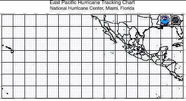 Atlantic Basin Hurricane Tracking Chart National Hurricane Center Miami Florida